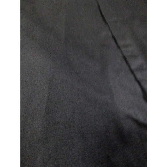 Black Button Up Round Neck No Collar Long Sleeve Shirt Mens African Style Shirt - Picture 5 of 6